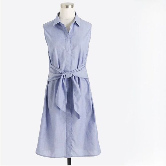 J. Crew End-on-end chambray dress size XXS - Picture 1 of 6